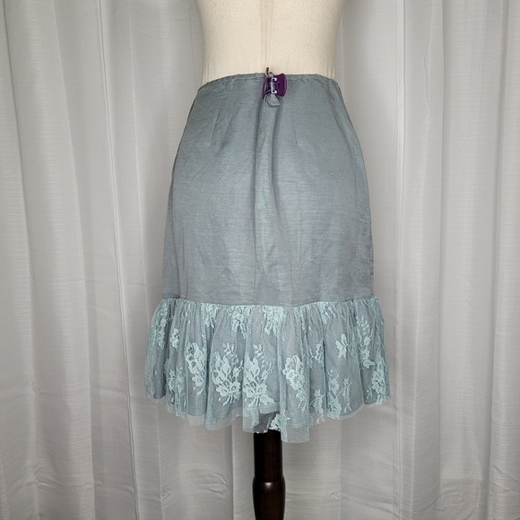 Vintage Rare Mint Lace Skirt and Tie Front Jacket Set Size Medium - Picture 12 of 14